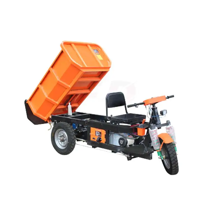 Triciclo motorizado de carga pesada y cabina cerrada, triciclo de carga profesional, motocicleta de tres ruedas, fábrica barata