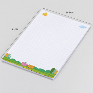 Bloc de notas de lista de tareas personalizadas con logotipo impreso en tamaños A4, A5, A6, Blocs de notas de papel extraíble y blocs de notas de escritura. - Product Image 2