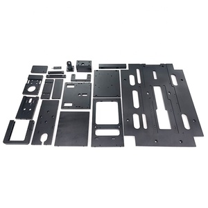 OEM/ODM صامولة مصنعة سي إن سي حسب التوصية آلة طحن <span class=keywords><strong>cnc</strong></span> من الصين النموذج أسود بأكسيد سطح نموذج تجريبي <span class=keywords><strong>cnc</strong></span> جزء - Product Image 1