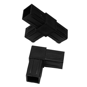 Kaynak üreticisi 20mm 25mm 30mm ayarlanabilir 2way 3way 4way Pp kare tüp plastik köşe bağlayıcı - Product Image 5