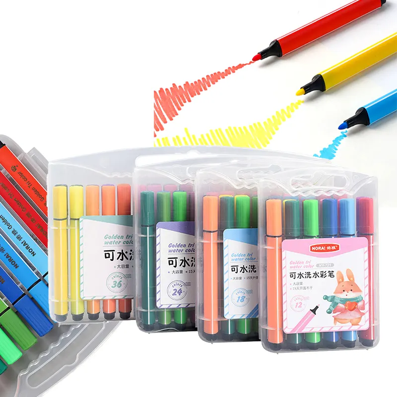 JPS OEM Marker Pens Wholesale Customizable Paint - extra Fine Point Large Capacity 12 18 24 36 48 Marker Pen