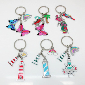 Ananas Metal anahtarlık anahtarlık anahtar halkalı anahtarlık tutucu organizatör için araba/anahtar bulucu - Product Image 5