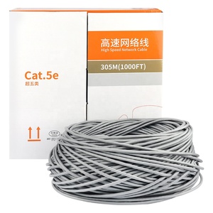 4 Cặp <span class=keywords><strong>8</strong></span> Dây 24awg 26awg 1000ft 305M Utp Cat5e Cáp Mạng Lan Bc Cca Cáp Ethernet Cat 5e - Product Image 6