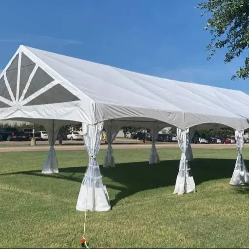 1000 * 1000d Duurzaam Pvc Streepzeil Pvc Voor Luifel Tent Materiaal Waterdichte Streep