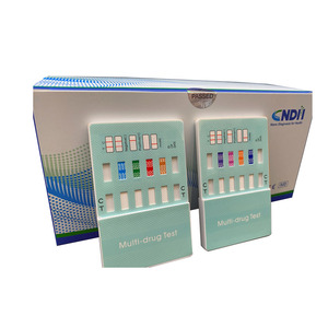 クイック尿薬物検査ワンステップ多剤DOAスクリーニングテストディップカード8パラメータ - Product Image 3