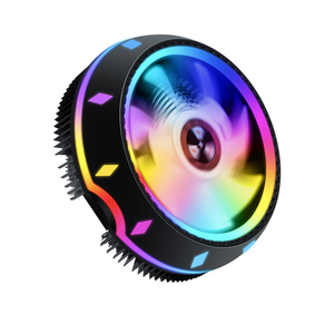 静音pc lga 775 1150 1151 1155 1366 AM2 AM3 cpu冷却ファンヒートシンクマルチカラーcpuクーラーデスクトップ - Product Image 5