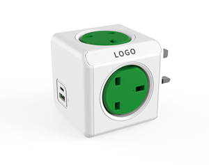 Power Cube US ETL Enchufes eléctricos multifunción Reino Unido UE EE. UU. Sudáfrica Enchufe con cargador USB dual Outlet - Product Image 2