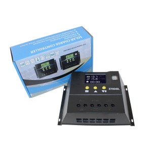 Chinesische Fabrik Automatische Erkennung Solar laderegler SMT-Prozess PWM Typ 12V-60A Range LCD-Anzeige - Product Image 1