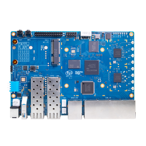 Banana Pi Set Bpi-r3 Mediatek Mt7986 2g Ddr4 Ram 8g Emmc Flash 5 Gbe porta di rete Sfp 2.5gbe Openwrt Linux Smart Router Board - Product Image 1