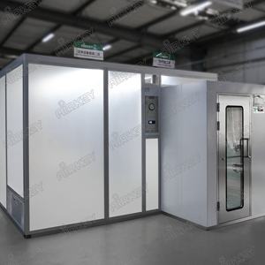 Draagbare Kant-En-Klare Iso 5 Laminaire Luchtstroom Ffu Medische Paddestoel Luchtdouche Modulaire Cleanroom - Product Image 4