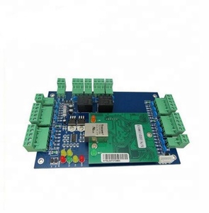 Doppelt 2-Tür TCP/IP Netzwerk-Zugangskontroller PCB-Board Wiegand Gate Panel-Zugangskontroller Board mit SDK kostenlose Software
