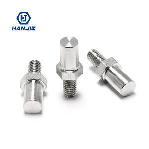 Cơ khí Độ chính xác cao tùy chỉnh Caster vít đôi cuối cơ thể trục duy nhất ren đinh tán <span class=keywords><strong>Bolt</strong></span> - Product Image 3