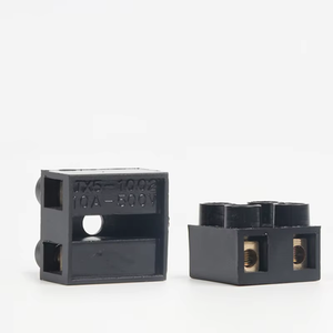 Bloque de terminales de alta corriente 20A/5P 500V con tornillos Conector de placa de empalme de conexión de base fija 60A/5P de latón - Product Image 6