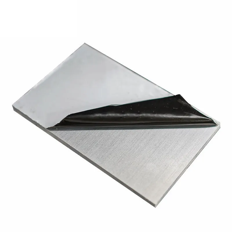 Placa de metal de alta calidad para alimentos, placa de aluminio, impresión por sublimación, hoja de aluminio en blanco, 5083, 6061