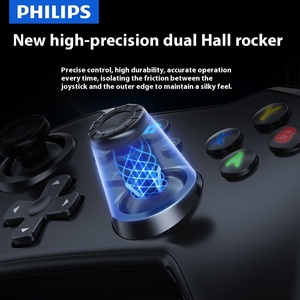 Philips Movil Switch PC Celular Hall Joystick 2,4g Bluetooth drahtlos verdrahtet Auto Turbo Video TV Spiel Gamepad Gaming Controller - Product Image 3