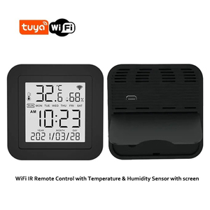 Telecomando Smart IR di mercato con sensore di temperatura e umidità controllo APP Tuya supporto remoto intelligente IR Alexa Google - Product Image 3