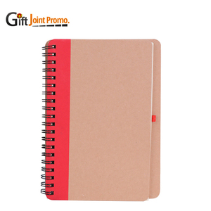 Promotional Notes Kraft Paper <strong>Notebook</strong> Custom <strong>Notebook</strong> Spiral <strong>With</strong> Pen Custom Journal <strong>Notebook</strong> - Product Image 5