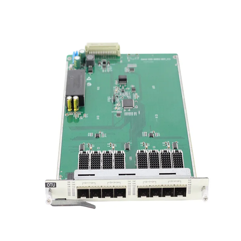 Transpondeur optique Otn 100G Convertisseur de signal DWDM Équipement à fibre optique pour réseau FTTH 3G 4G LAN sans fil