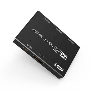 Xput Displayport <strong>Splitter</strong> UHD <strong>1</strong> in <strong>3</strong> Out DP1.4 8K Display Port 1Port X3 Port DP MST <strong>Splitter</strong> DP 1x3 - Product Image 2