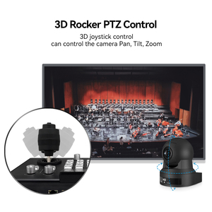 Mando universal LCD de JT-510C, control de sistema de videoconferencia, IP RS485