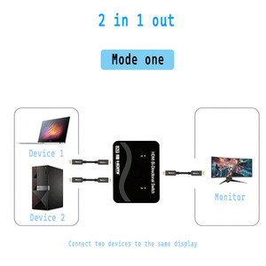 Original OEM Factory <strong>2</strong> Ports <strong>2</strong> in <strong>1</strong> Out 4K Bidirectional for HDMI <strong>Splitter</strong> 2x1 4K60Hz Bi-Directional <strong>Switcher</strong> HDMI Switch