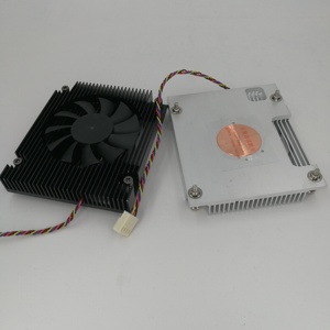 Mini Host Cooler ITX Cooler Low Profile CPU <strong>Heatsink</strong> for Intel 4Pin Computer Aluminum CPU Radiator <strong>1U</strong> Cooler Fan - Product Image 2