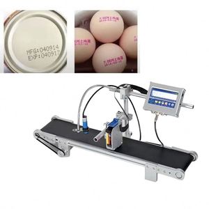 Automatische Online-Thermo-Batch-Codier maschine für Blechdosen Kunststoff flaschen Kontinuierliches Inkjet-System für den Heimgebrauch Holz material