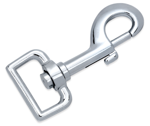 3/4&quot;*3 1/8&quot; Simple Style Self-Locking Metal Snap <strong>Spring</strong> <strong>Hook</strong> Clips Dual <strong>Spring</strong> <strong>Wire</strong> Gate Snap <strong>Hooks</strong> D-Ring Snap <strong>Spring</strong> <strong>Hook</strong> - Product Image 4