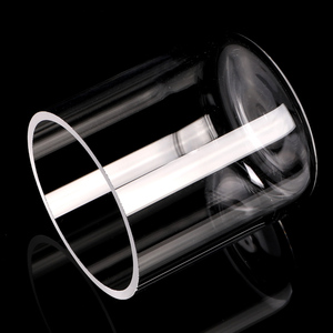 High Quality Transparent clear Quartz Labware Glass Bowl with Ears Quartz Apparatus Tube <strong>Crucible</strong>