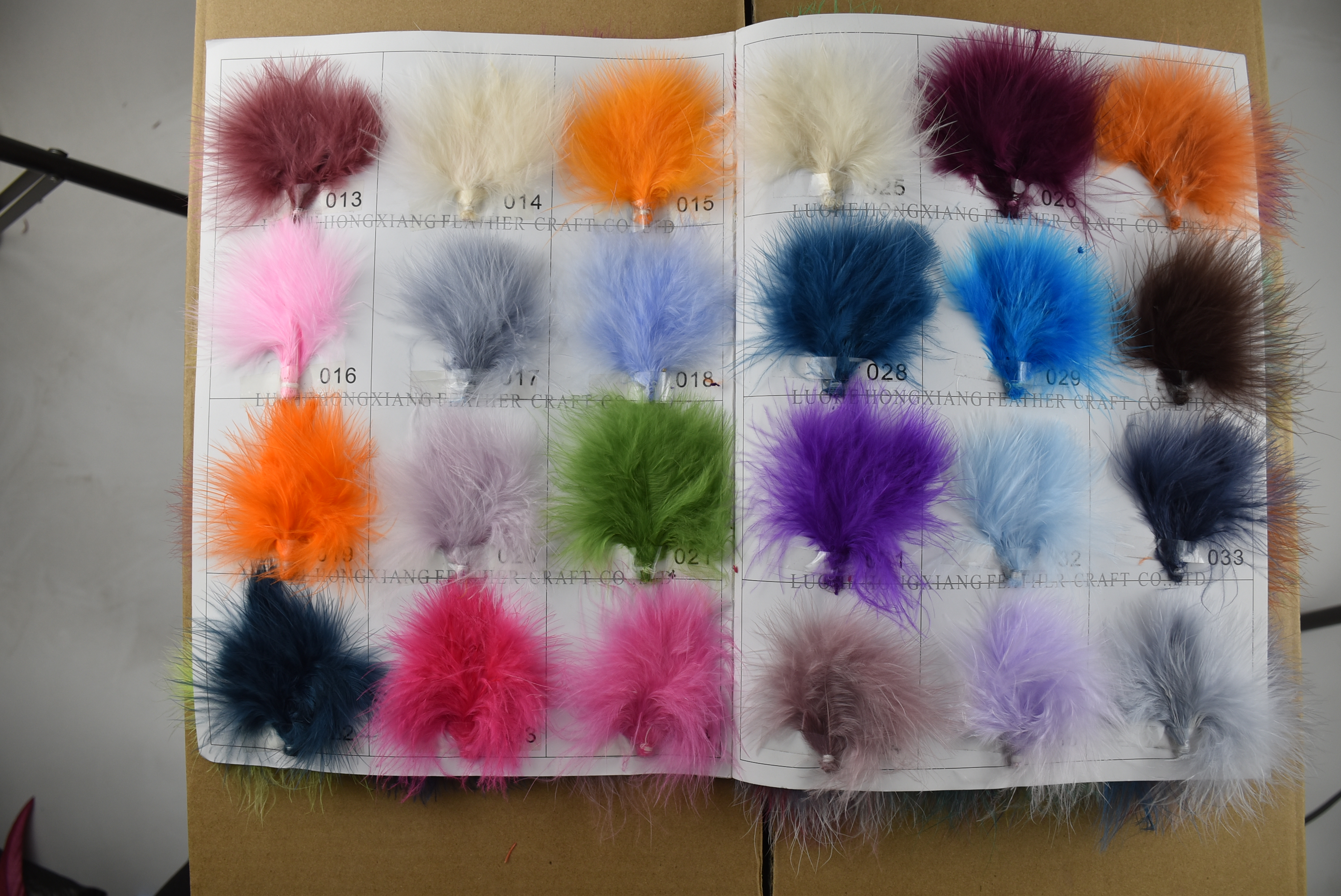 Carte de couleurs 2