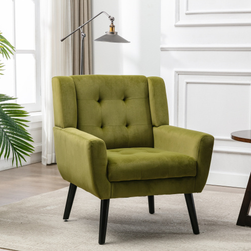 Green + Upholstered