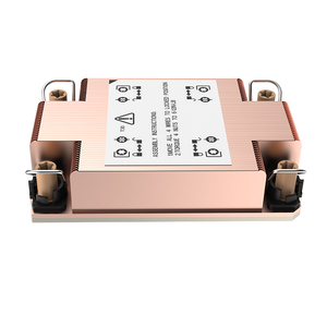 COOLSERVER V72 Intel LGA4189 masaüstü 1U sunucu termal simülasyon özelleştirilmiş desteklenen laptop CPU soğutucu isı emici soğutucu - Product Image 2