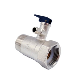 Yüksek kaliteli elektrikli SU ISITICI emniyet valfi 0.7 Mpa 1/2 inç DN 15 pirinç ayarlanabilir basınç azaltma yayı tahliye vanası - Product Image 5
