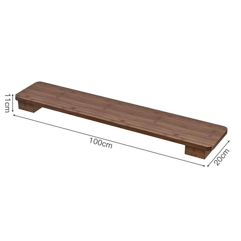 Walnut color - Basic style - 100*20*11