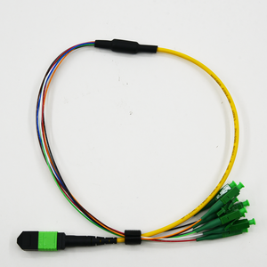 MPOマルチコア (12C〜144C) 光ファイバーコネクタ、MPO-MPOメスAPCからメスAPCトランクパッチコードのカスタマイズ - Product Image 1