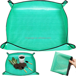 100*100 cm taşınabilir bahçe tepsi su geçirmez bahçe Repotting ve işçiliği Mat özelleştirilebilir plastik çizim modeli - Product Image 2