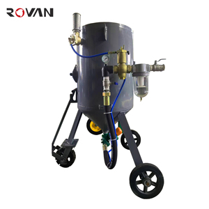 เครื่องพ่นทรายแบบพกพาสำหรับทำความสะอาดพื้นผิวโลหะ - Product Image 1