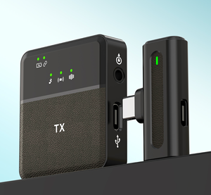 Không dây tiếng ồn hủy bỏ di động ngoài trời IOS Live đài phát thanh <span class=keywords><strong>Microphone</strong></span> SX8 kép Micro - Product Image 3