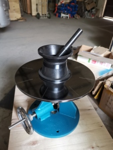 Cement Mortar Flow Table Apparatus for Cement Mortar Fluidity Tester/(ASTM) Manual (hand Operated /Motorized ) - Product Image 3