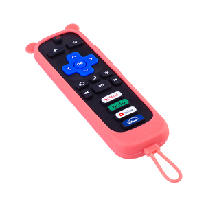 TCLロクのための暗いシリコンテレビのリモコンカバーでかわいい新しいデザインの輝き