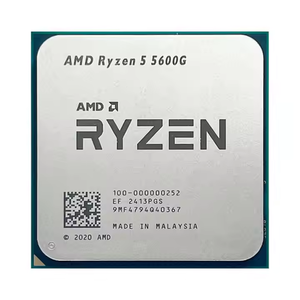 High Quality R5 5600G <strong>AMD</strong> Ryzen <strong>Processor</strong> 6 Core 12 Total Threads 3.90 GHz <strong>DDR4</strong> 65W TDP <strong>Processor</strong> <strong>AMD</strong> 100-000000252 5600G CPU - Product Image 1