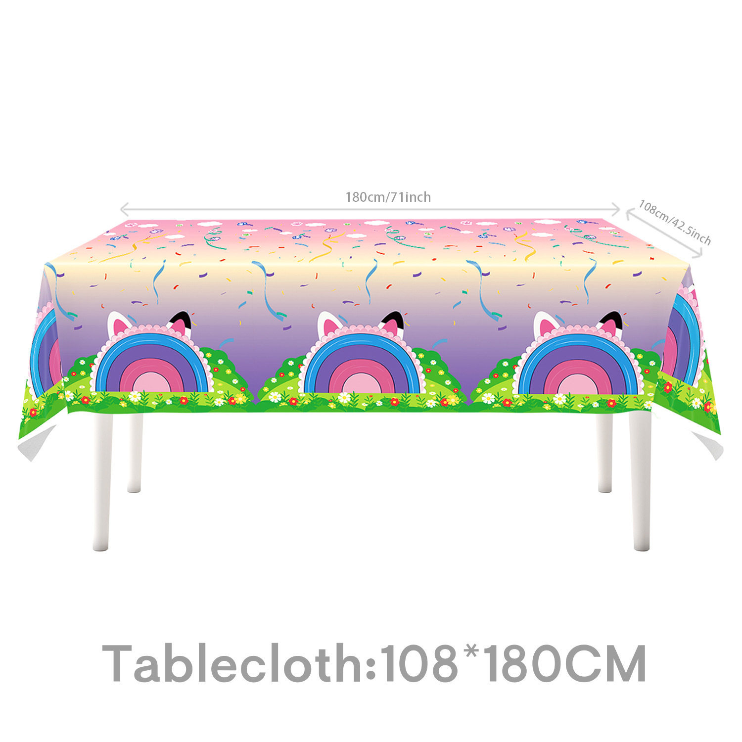 Pink-tablecloth
