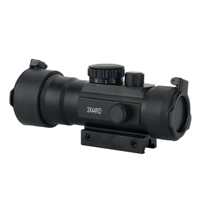 Açık avcılık kapsamları 3X44 taktik optik kapsam 20mm dağı kırmızı yeşil nokta Sight