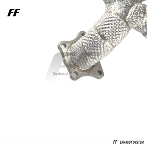 Tuning Free Flow <strong>Header</strong> for PORSCHE 911 992 3.0T 2020-2024 Heat Shield Straight Manifold <strong>Header</strong> Race Exhaust System - Product Image 6