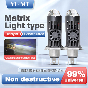 เลนส์ LED ขนาดเล็กสำหรับรถจักรยานยนต์/รถยนต์ H4โรงงาน H4บูรณาการ36W - Product Image 3