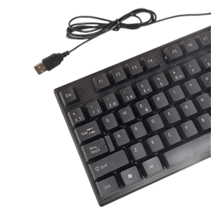 Multi-language Wired Usb <strong>Keyboard</strong> Office Home Use Full Size 104keys 105keys Spanish Arabic Russian French <strong>Keyboard</strong> - Product Image 1