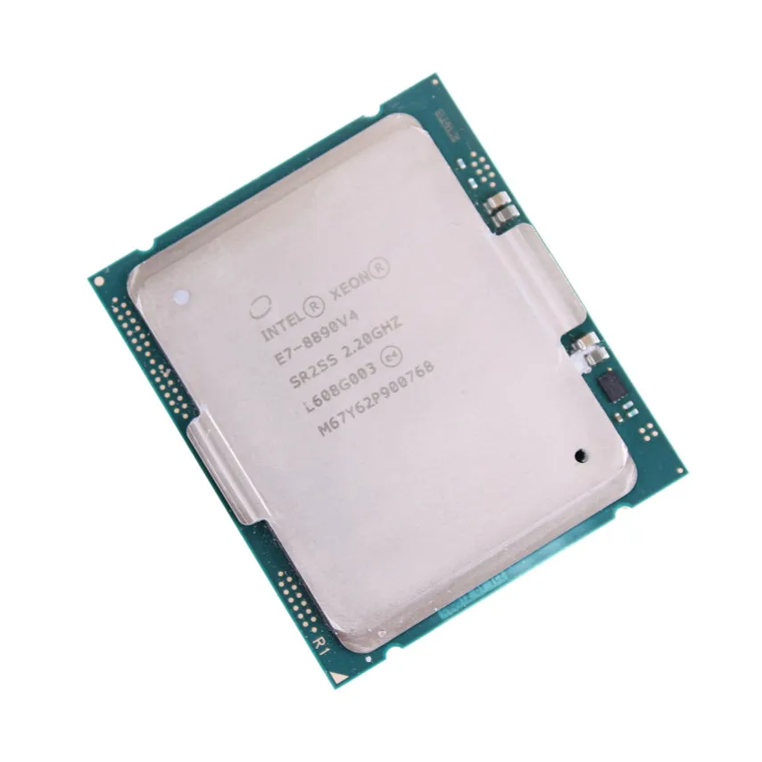 E7-8890 v4 24CORES 2.20 GHzキャッシュ。60 MB LGA 2011/ソケットR最大ターボ周波数。3.40 GHz CPUプロセッサ