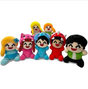 20cm OMZ Plushies Multi-colored Doll Stuffed Toys Boy and Girl With Smiling Expression Omz <strong>Plush</strong> Toy - Product Image 1
