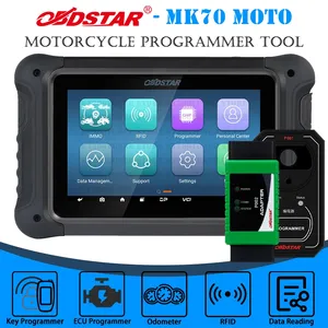 OBDSTAR MK70 Motorrad-Immobilizer Programmiervorrichtung Kalibriervorrichtung Einstellung Wiedereinstellung Kilometerstand Schlüsselprogrammierung mit Originalschlüssel - Product Image 4