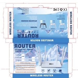 WLAN พอร์ต2.4G ติดตั้งง่ายเครือข่ายไร้สายดูอัลแบนด์การจัดการระยะไกลความปลอดภัยสูงเราเตอร์อุปกรณ์ใยแก้วนำแสง - Product Image 6